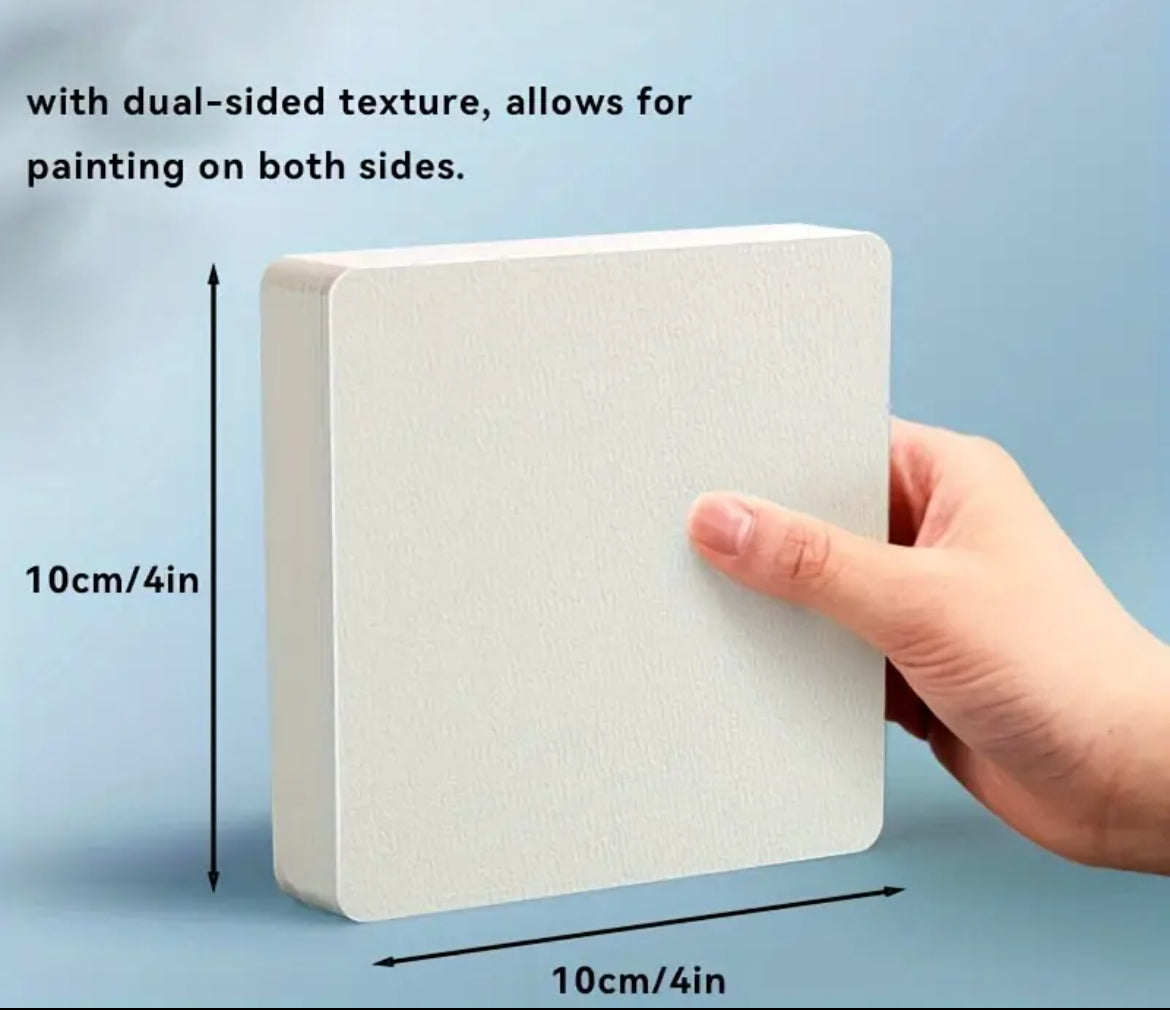 Premimum Watercolour Paper & Metallic Paint Set with Brush Water Pens and mini palette.