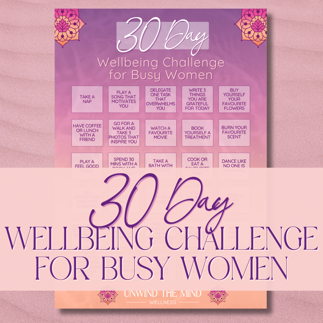 FREE - 30 Day Wellbeing Challenge for Busy Women.